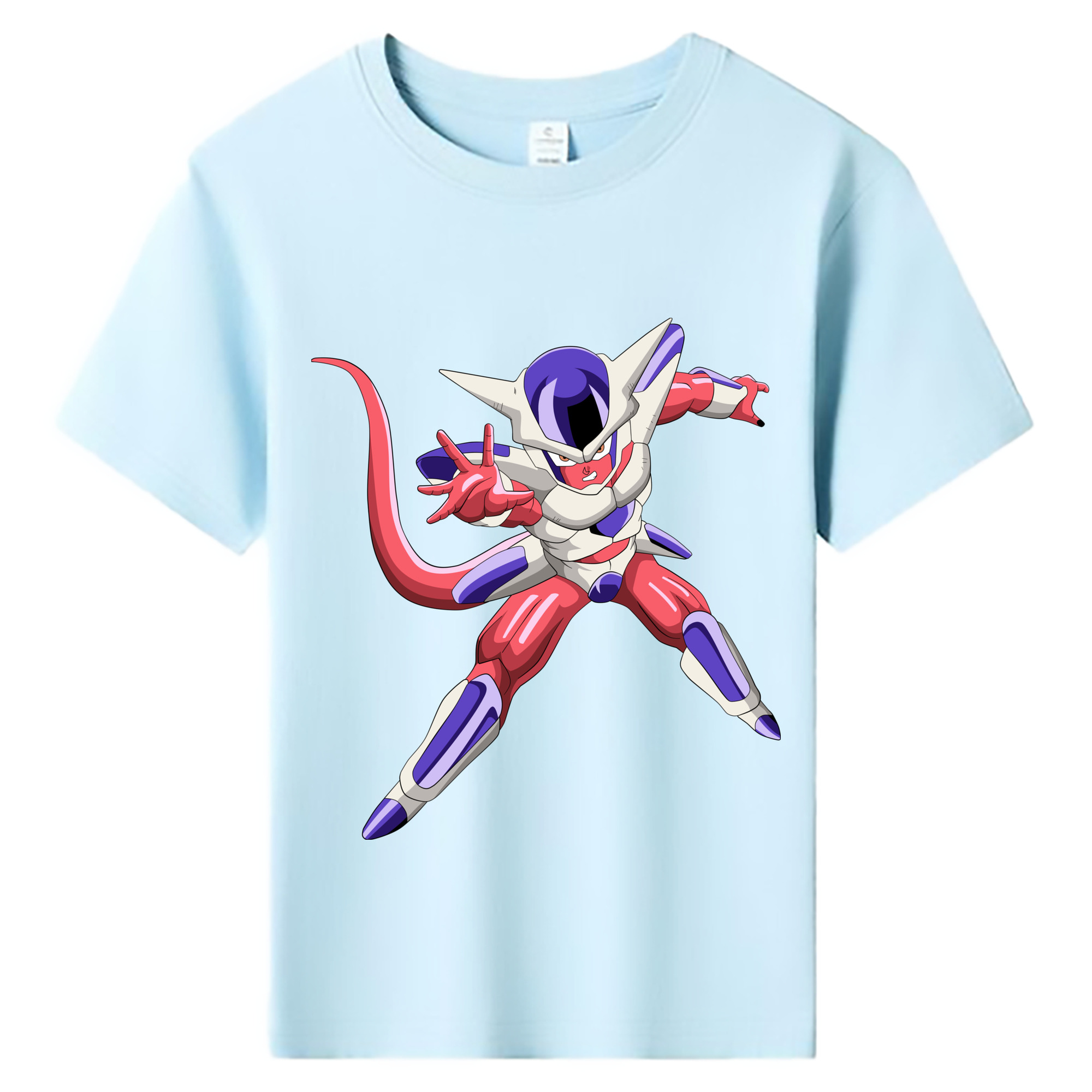 （画像用） ドラゴンボール フリーザ DRAGON BALL Frieza 綿100％キッズTシャツ（フロントプリント）